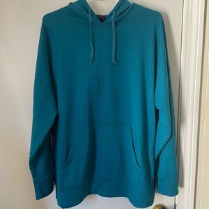 Athletic Works Dark Teal Hoodie for Women